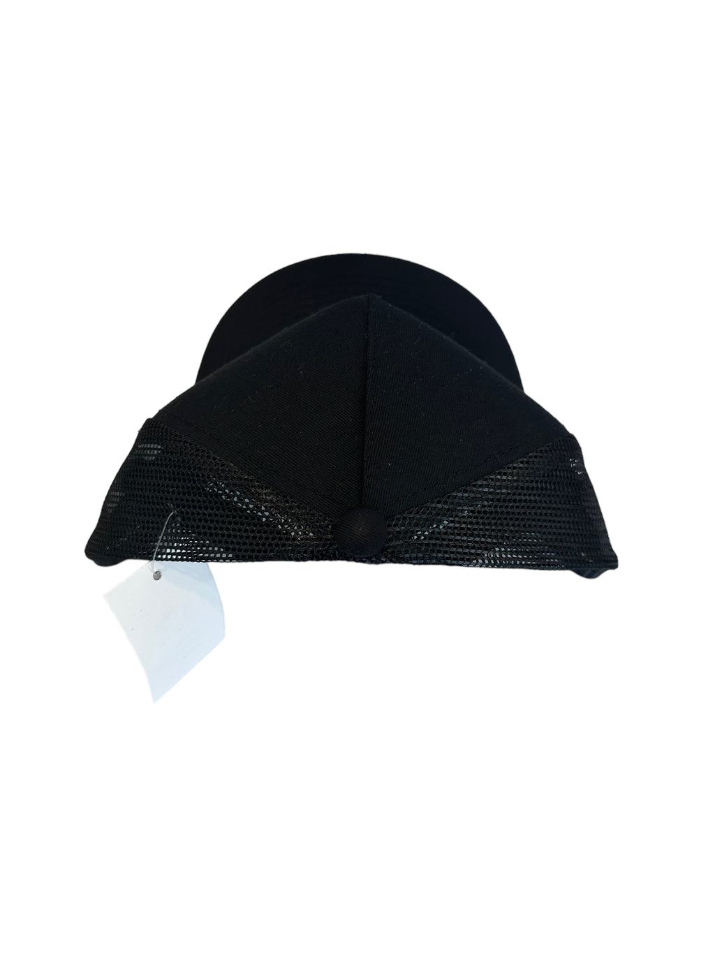Black Mesh Trucker Hat Adjustable New With Tags
