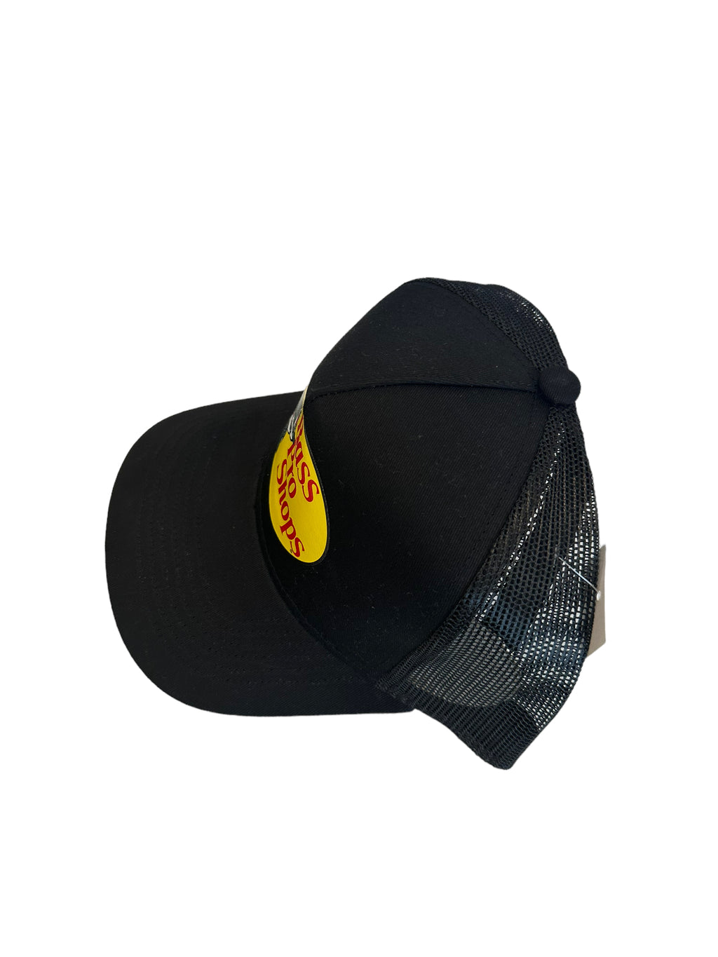 Black Mesh Trucker Hat Adjustable New With Tags